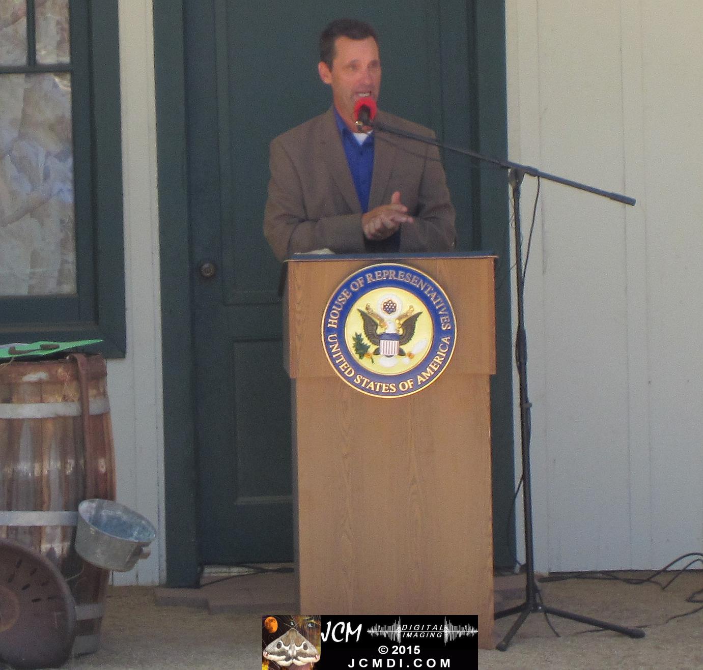 Saint Francis Dam Memorial and Castaic Wilderness Act Press Conference (8-5-2015) at Tesoro Adobe Park